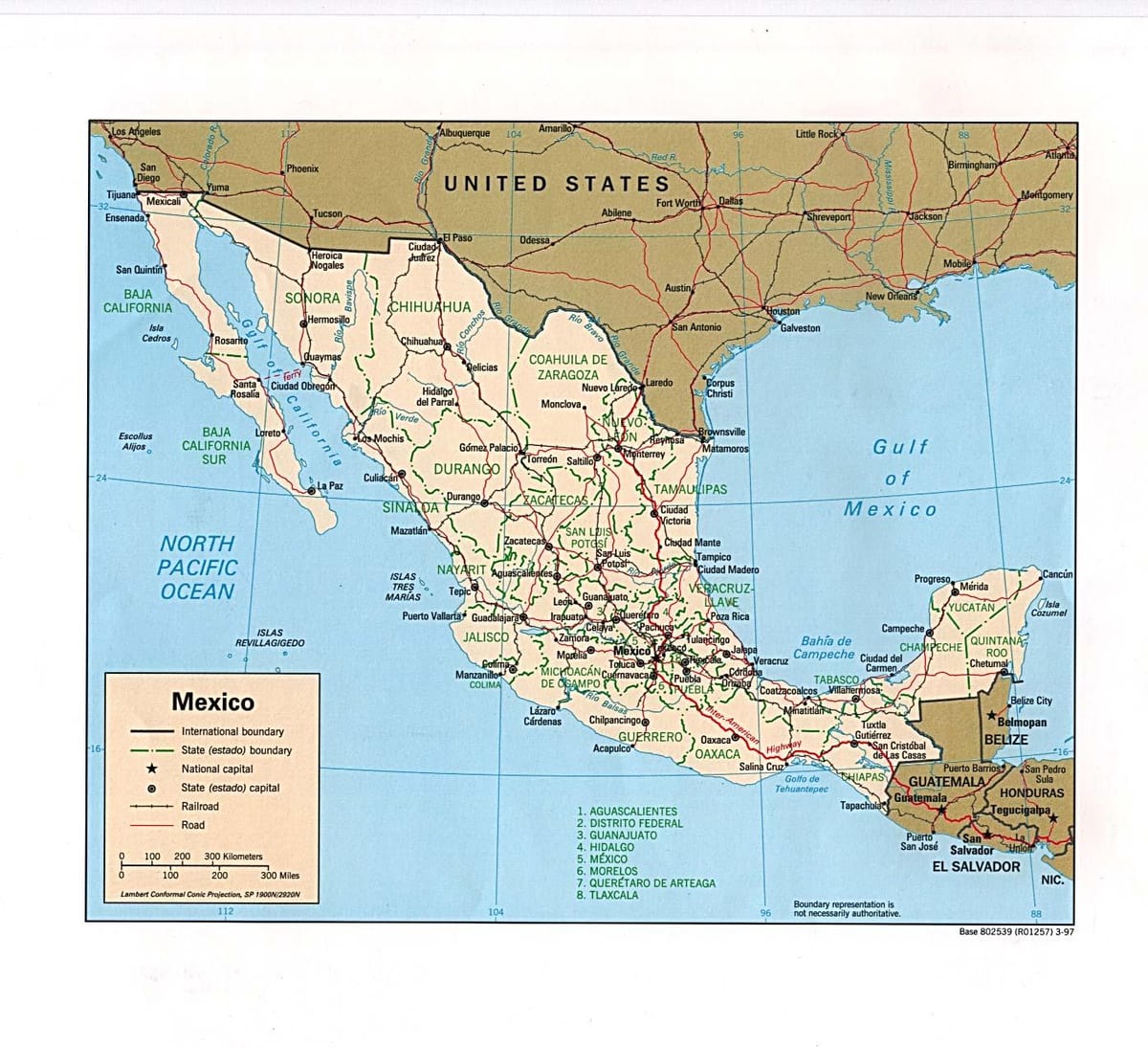 asignación de México