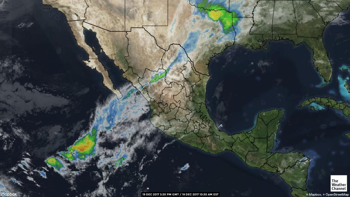 mapa de radar de México