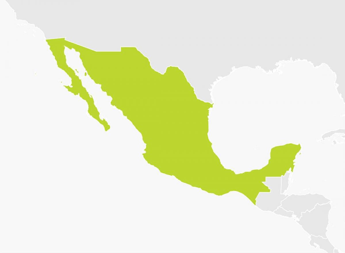 mapa de México png