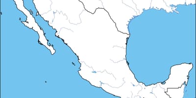 Esquema del mapa de México