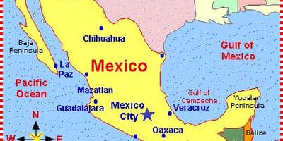 Mapa de méxico
