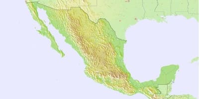 Mapa de pronóstico de México