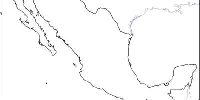 Esquema del mapa de México
